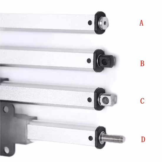 Actionneurs linéaires électriques 12V avec vis Acme 300mm Force 7000n